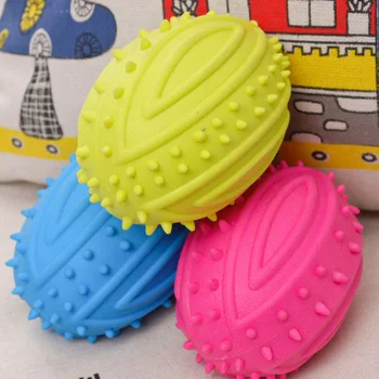 High Quality Pet Dog Training Ball TPR Rugby Chew Treat Food Dispensing Holder Pet Dog Puppy Cat Cleaning Playing Training Toy
High Quality Pet Dog Training Ball TPR Rugby Chew Treat Food Dispensing Holder Pet Dog Puppy Cat Cleaning Playing Training Toy