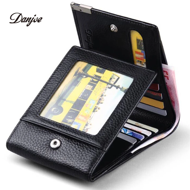 DANJUE Genuine Cow Leather Men Wallet Fashion Coin Pocket Brand Trifold Design Men Purse High Quality Male Card ID Holder
DANJUE Genuine Cow Leather Men Wallet Fashion Coin Pocket Brand Trifold Design Men Purse High Quality Male Card ID Holder