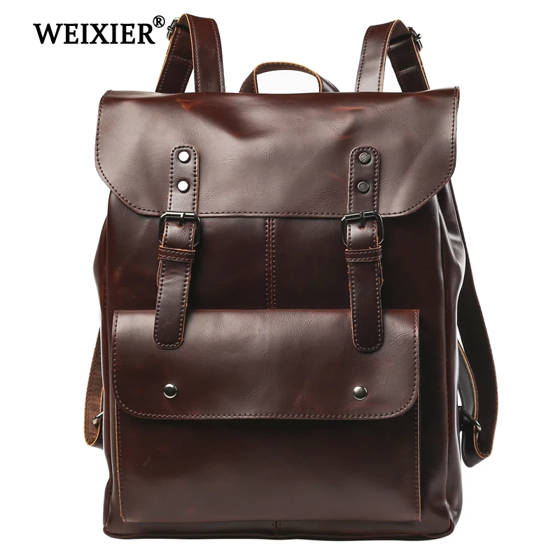 New Brand Backpack PU Leather Anti thief USB bagpack Solid Soft Bags Fashion Men school Bag Male Travel Mochila
New Brand Backpack PU Leather Anti thief USB bagpack Solid Soft Bags Fashion Men school Bag Male Travel Mochila
