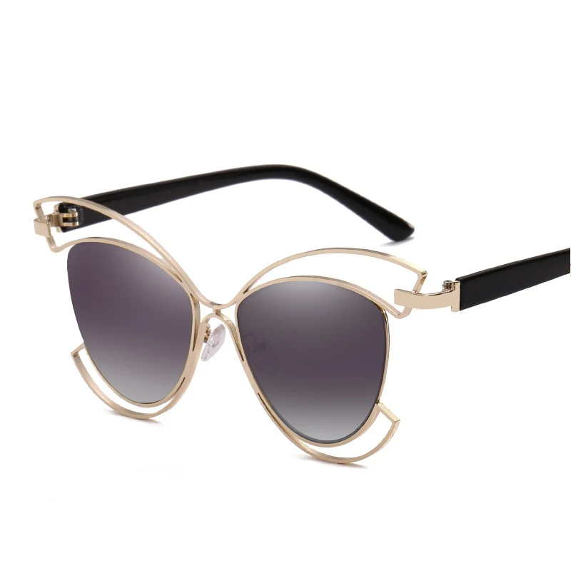 Fashion Luxury Women Sunglasses Metal Frame Cateye Sun Glasses Designer Semi-Rimless Cat Eye Sunglass UV400
Fashion Luxury Women Sunglasses Metal Frame Cateye Sun Glasses Designer Semi-Rimless Cat Eye Sunglass UV400