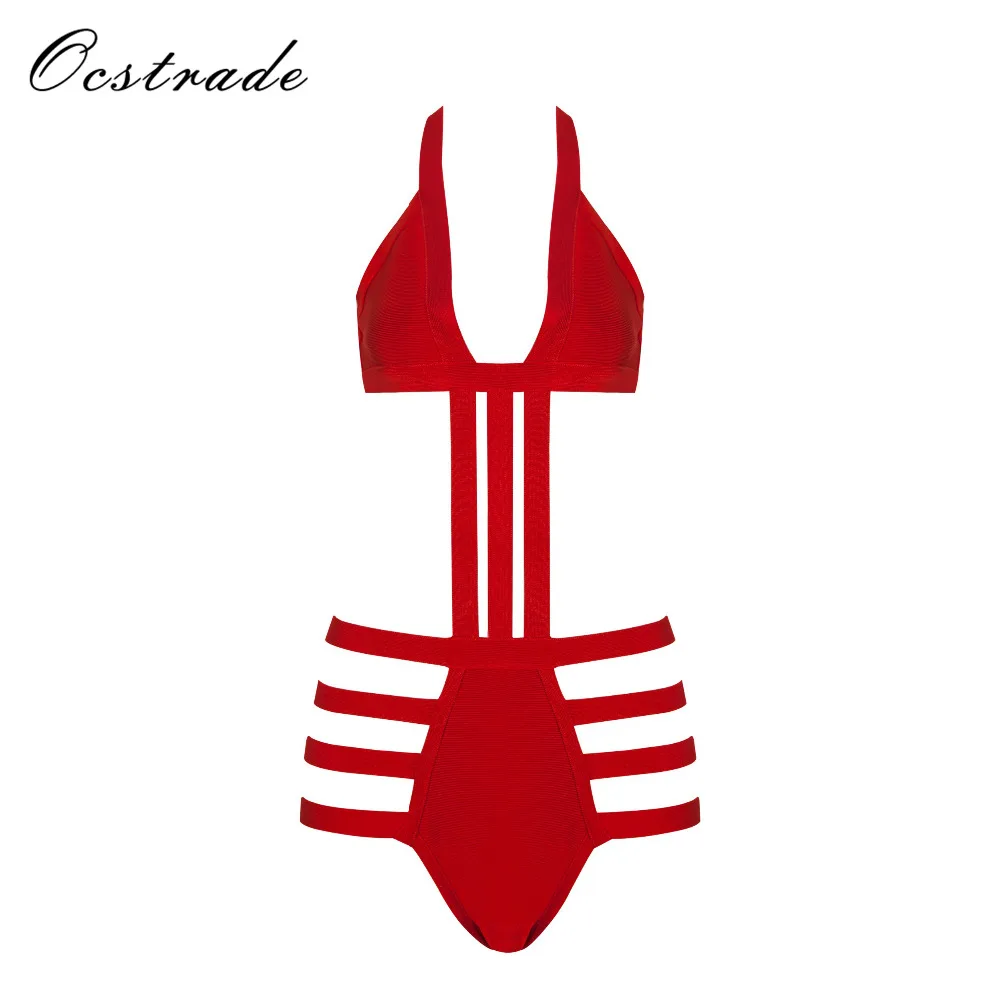 Ocstrade 2017 Woman Summer Swimsuit New Arrival V Neck Sexy Cut Out Beach Bandage Swimwear Black Nude Red
Ocstrade 2017 Woman Summer Swimsuit New Arrival V Neck Sexy Cut Out Beach Bandage Swimwear Black Nude Red