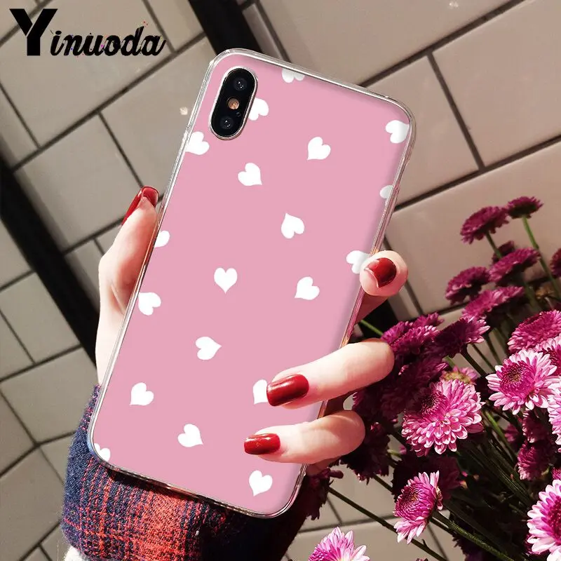 Polka dot pattern heart