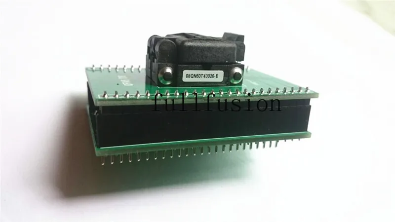 08QN50T43020 QFN-TO-DIP8 QFN8P IC тестовая розетка 0 5 мм шаг 3x2 сгорание в розетке | Компьютеры и