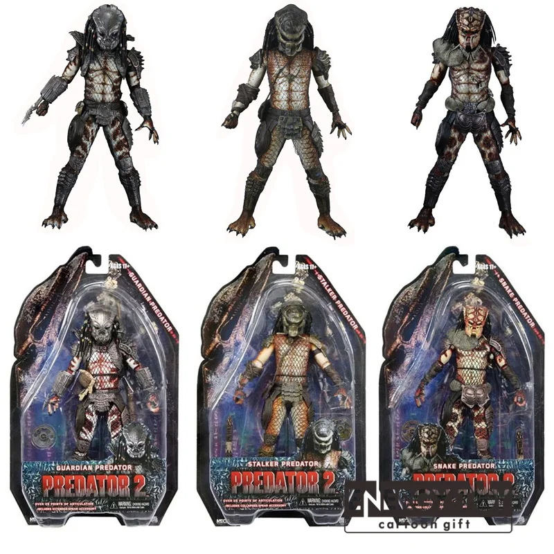 3styles Movie Alien PREDATOR 2 GUARDIAN / STALKER / SNAKE cool 7"/18cm PVC action figure model toy Collection gift
3styles Movie Alien PREDATOR 2 GUARDIAN / STALKER / SNAKE cool 7"/18cm PVC action figure model toy Collection gift