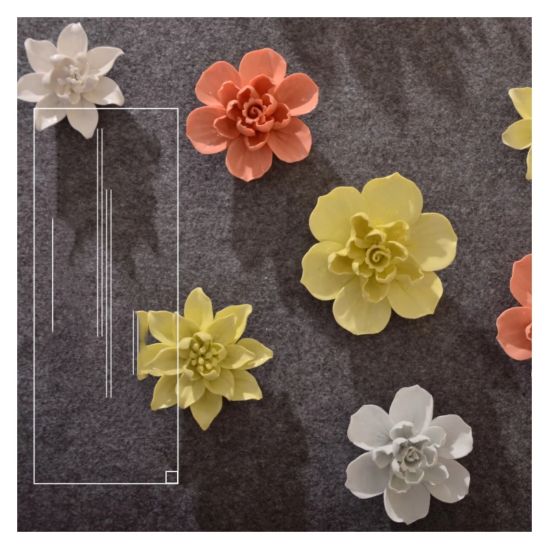 Home Wall Hanging Flower Mural Ceramic Craft Decoration Wedding Gift TV Background Wall Livingroom Creative Accessories Decor
Home Wall Hanging Flower Mural Ceramic Craft Decoration Wedding Gift TV Background Wall Livingroom Creative Accessories Decor