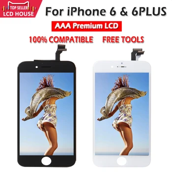 100% AAA LCD Replacement For iphone 6G 6 Plus LCD Display Touch Screen Digitizer Assembly NO Dead Pixel For iphone 6Plus Screen
100% AAA LCD Replacement For iphone 6G 6 Plus LCD Display Touch Screen Digitizer Assembly NO Dead Pixel For iphone 6Plus Screen