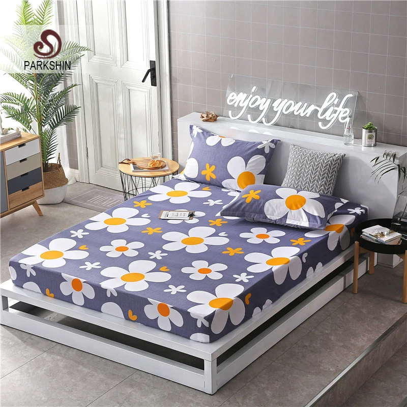 Parkshin 1PCS Flowers Fitted Sheet 100%Polyester Quality Bed Sheet On Elastic Band Rubber Sheet Pillowcase Double Mattress Cover
Parkshin 1PCS Flowers Fitted Sheet 100%Polyester Quality Bed Sheet On Elastic Band Rubber Sheet Pillowcase Double Mattress Cover