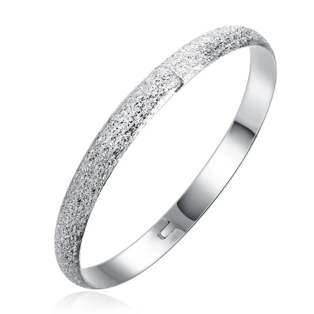 2018 new 925 sterling silver bangle round full dull polish close circle bangle bracelet for women pulseira feminina
2018 new 925 sterling silver bangle round full dull polish close circle bangle bracelet for women pulseira feminina