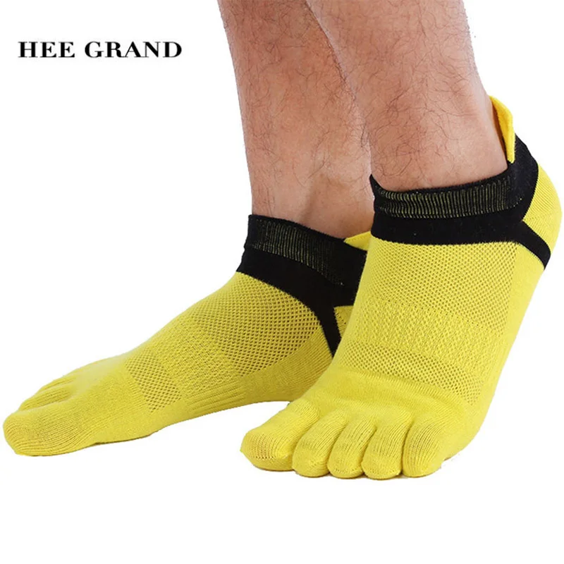 HEE GRAND Men's Cotton Socks Sweat And Odor Resistant Socks Five Finger Socks Color Mix System Color Randomly 5 Pairs NWM404
HEE GRAND Men's Cotton Socks Sweat And Odor Resistant Socks Five Finger Socks Color Mix System Color Randomly 5 Pairs NWM404