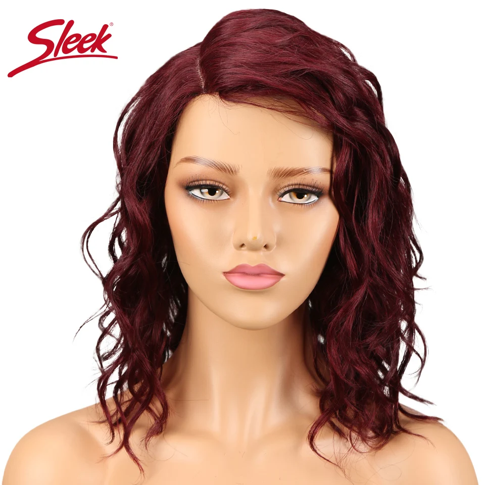Sleek Peruvian Human Hair Wigs Wet And Wavy Short Wigs For Black Women Colored Human Ahir Wigs Remy Hair 99j F1B/99J
Sleek Peruvian Human Hair Wigs Wet And Wavy Short Wigs For Black Women Colored Human Ahir Wigs Remy Hair 99j F1B/99J