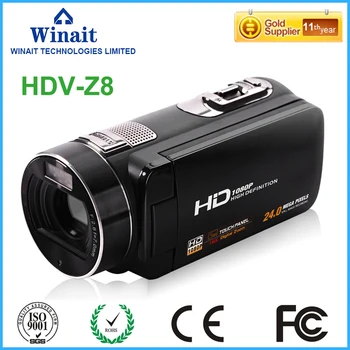 Winait 16x digital zoom HDV-Z8 digital video camera with 5.1M pixel CMOS sensor Face Detection
Winait 16x digital zoom HDV-Z8 digital video camera with 5.1M pixel CMOS sensor Face Detection
