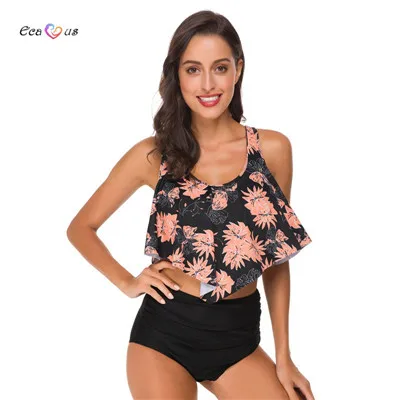 pregnant high waisted bikini