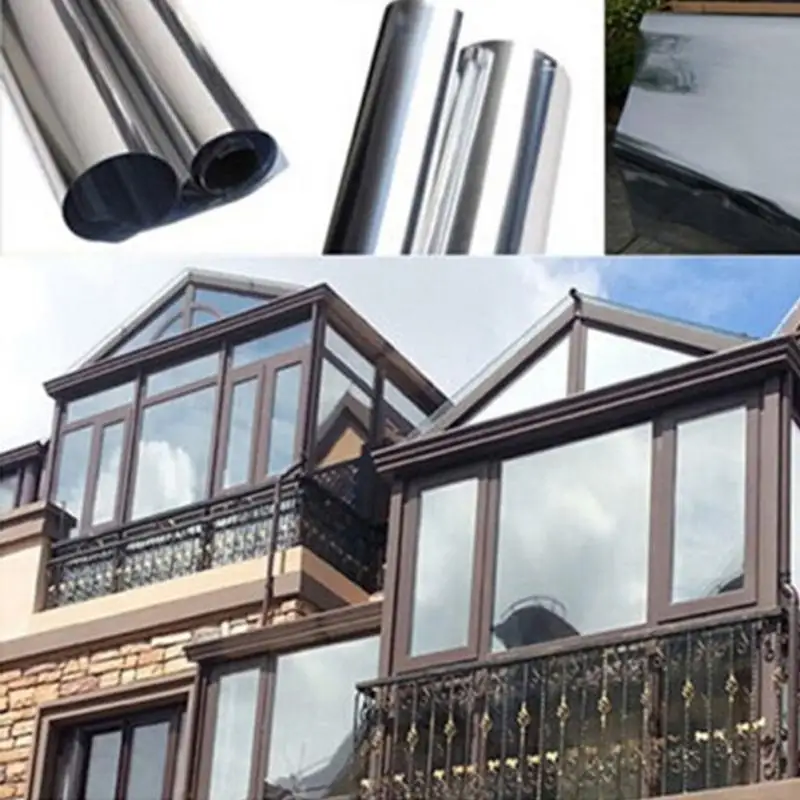 NEW BRAND MIRROR SILVER SOLAR REFLECTIVE WINDOW FILM ONE WAY PRIVACY TINT ( 50cm x 2m )
NEW BRAND MIRROR SILVER SOLAR REFLECTIVE WINDOW FILM ONE WAY PRIVACY TINT ( 50cm x 2m )