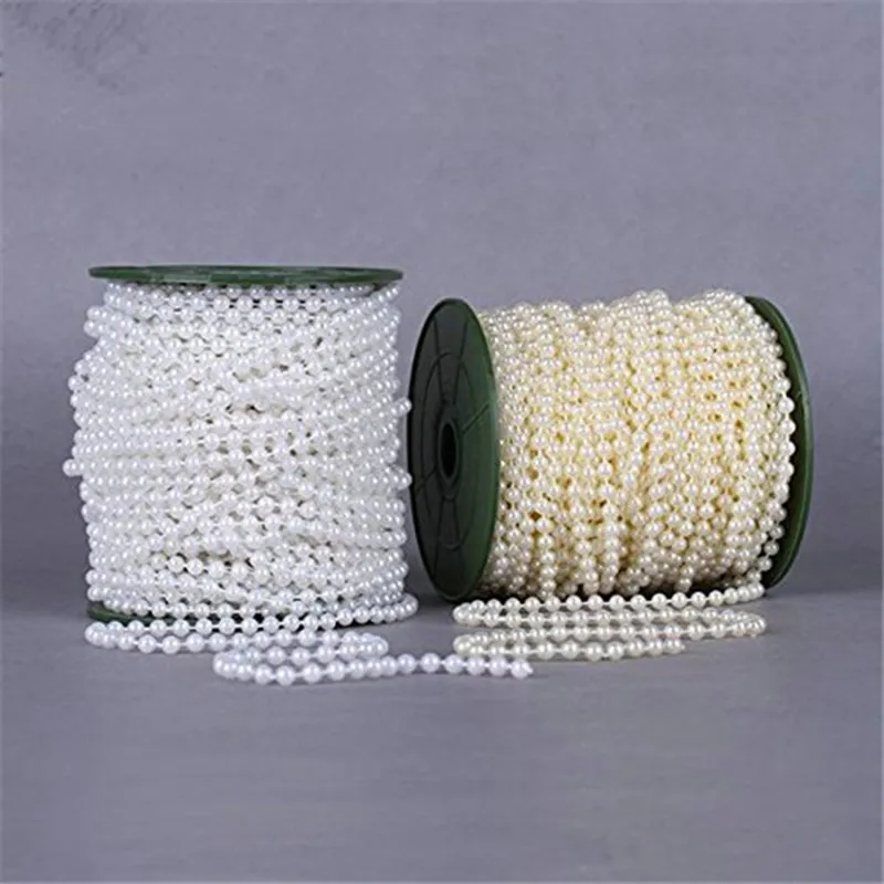 10m of 4mm Bead Pearl String Ivory and white for Craft , Wedding Decoration AA7956
10m of 4mm Bead Pearl String Ivory and white for Craft , Wedding Decoration AA7956