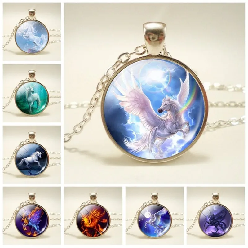 New Unicorn Necklace. Moon Horse Necklace, Animal Pendant Necklace, Glass Cabochon Necklace, Art Pendant Jewelry, Handmade.
New Unicorn Necklace. Moon Horse Necklace, Animal Pendant Necklace, Glass Cabochon Necklace, Art Pendant Jewelry, Handmade.