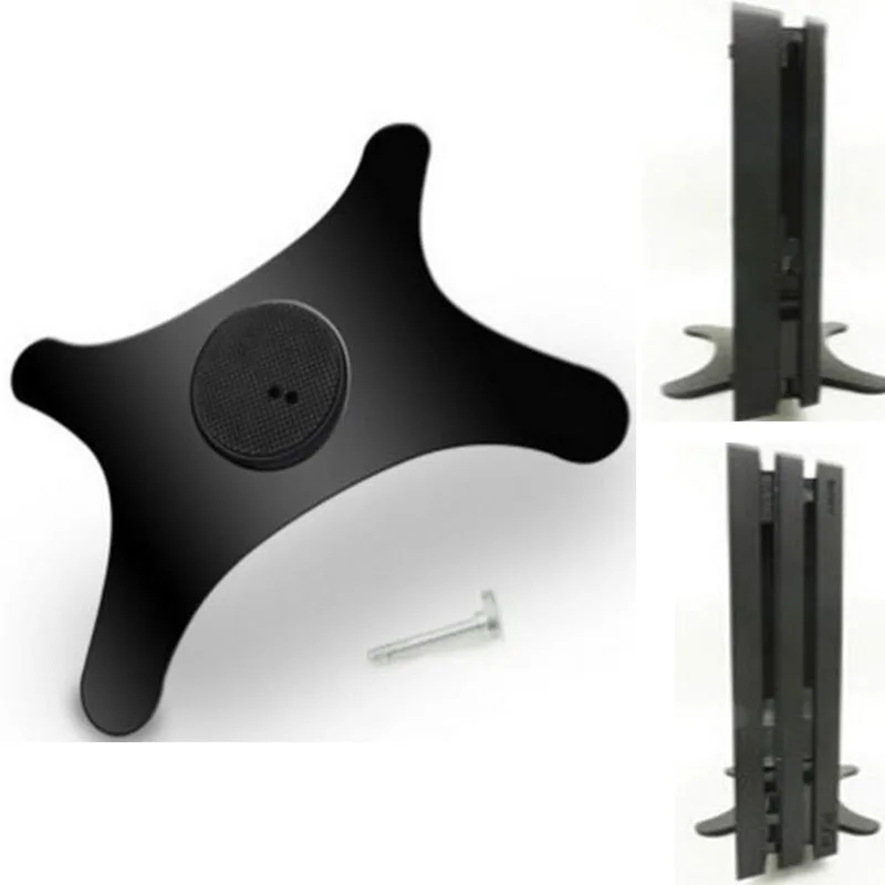 PS4 Pro/PS4 Slim Console 2 in 1 Mini Bracket Vertical Stand Simplicity Steady Bed Foundation Mount Dock Holder Base Support
PS4 Pro/PS4 Slim Console 2 in 1 Mini Bracket Vertical Stand Simplicity Steady Bed Foundation Mount Dock Holder Base Support