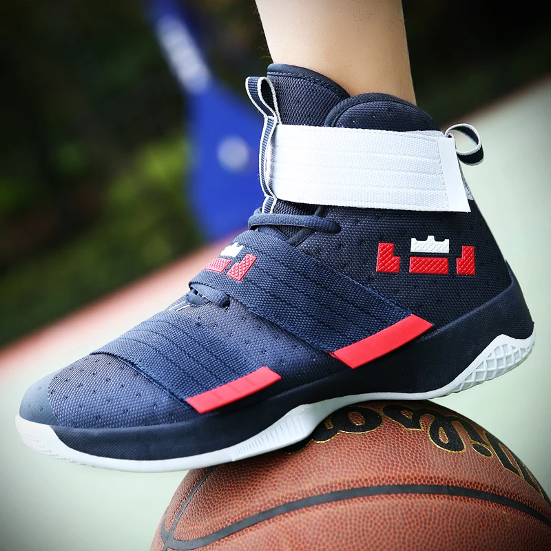 High Ankle Basketball Shoes Men Cushioning Damping Sneakers Boys Students Outdoor Training Ball Shoes Basket homme Unisex Boots
High Ankle Basketball Shoes Men Cushioning Damping Sneakers Boys Students Outdoor Training Ball Shoes Basket homme Unisex Boots