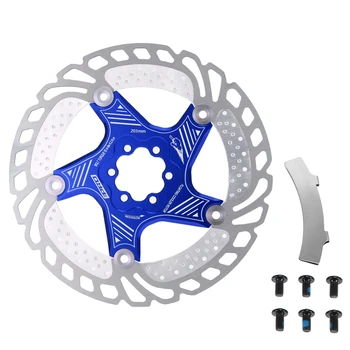 MTB Road Bike Cooler Rotor Cycling Floating Cooling Rotor with Brake Alignment Tool 140MM / 160MM / 180MM / 203MM
MTB Road Bike Cooler Rotor Cycling Floating Cooling Rotor with Brake Alignment Tool 140MM / 160MM / 180MM / 203MM