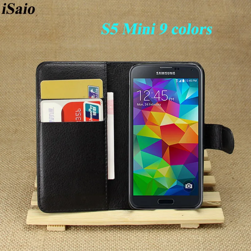 Защитный чехол бумажник для Samsung Galaxy S5 Mini S5Mini S 5 G800 G800H G800F кожаный с откидной