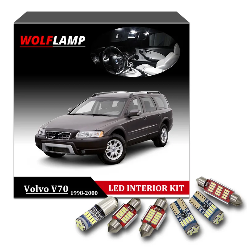 Wolflamp 14Pcs White Ice Blue Canbus Kit LED Interior Car Light For 1998-2000 Volvo V70 Map Light Door Trunk Lamp Glove Box Bulb
Wolflamp 14Pcs White Ice Blue Canbus Kit LED Interior Car Light For 1998-2000 Volvo V70 Map Light Door Trunk Lamp Glove Box Bulb