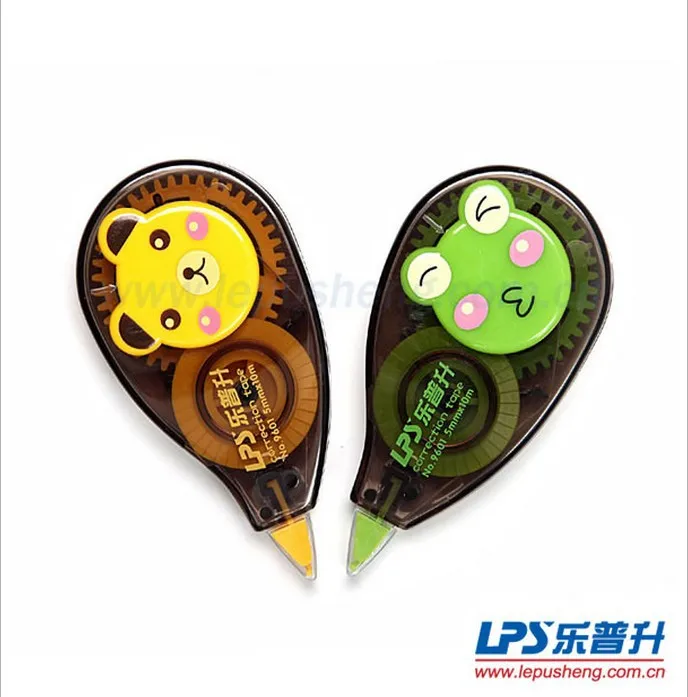 2PCS/lot Creative stationery, Lepusheng correction tape, cute cartoon bear frog Correction Tape / Correction Tape 9601
2PCS/lot Creative stationery, Lepusheng correction tape, cute cartoon bear frog Correction Tape / Correction Tape 9601