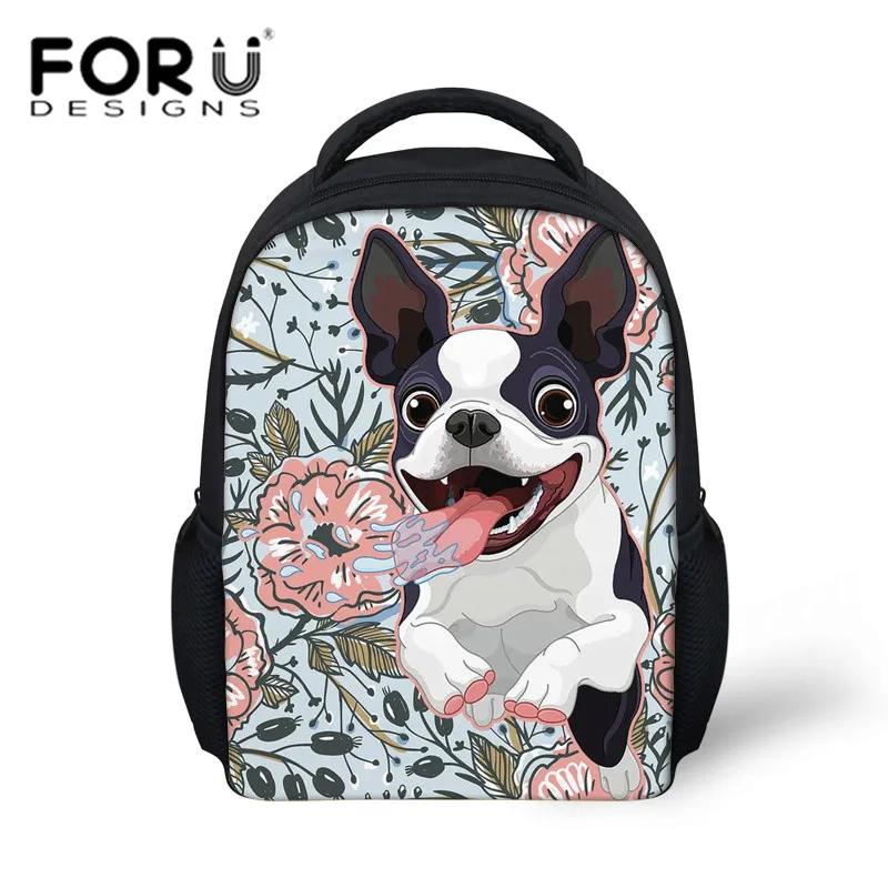 FORUDESIGNS Cute Girls Boys Kindergarten School Bags Children Small Shoulder Backpack Softback for Kids Boston Terrier Book Bag
FORUDESIGNS Cute Girls Boys Kindergarten School Bags Children Small Shoulder Backpack Softback for Kids Boston Terrier Book Bag