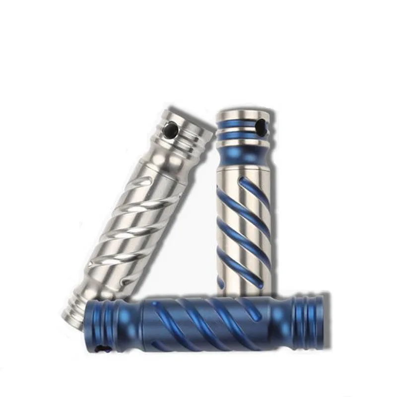 Pure titanium alloy waterproof warehouse high-end portable small pills box mini sealed cans outdoor EDC storage medicine bottle
Pure titanium alloy waterproof warehouse high-end portable small pills box mini sealed cans outdoor EDC storage medicine bottle