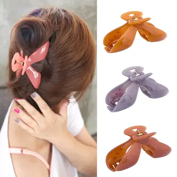 1 PC Women Hair Claw Crab Clamp Girls Plastic Large Ponytail Clip Pure Color Hairpin Claws Clamp Headwear Hair Accessories New
1 PC Women Hair Claw Crab Clamp Girls Plastic Large Ponytail Clip Pure Color Hairpin Claws Clamp Headwear Hair Accessories New