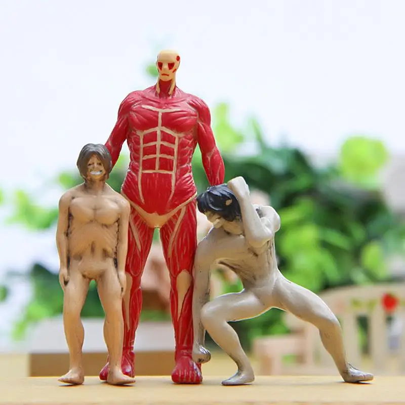 Cute Attack On Titan Cute Figures Japanese Anime Attack On Titan Colossal PVC Action Figure Toys Doll Collection Model Toy
Cute Attack On Titan Cute Figures Japanese Anime Attack On Titan Colossal PVC Action Figure Toys Doll Collection Model Toy