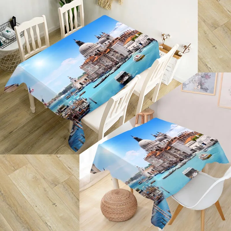 Customizable 3D Tablecloth Venice View Waterproof Thicken Rectangular Square Wedding Table Cloth 90X90cm,100X140cm
Customizable 3D Tablecloth Venice View Waterproof Thicken Rectangular Square Wedding Table Cloth 90X90cm,100X140cm