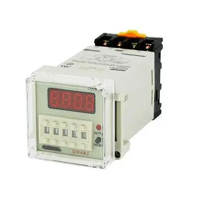 DH48J 50/60Hz 0-999900 LED Programmable Preset Sensor Counter 8-Pin DPDT Digital Counter Relay
DH48J 50/60Hz 0-999900 LED Programmable Preset Sensor Counter 8-Pin DPDT Digital Counter Relay