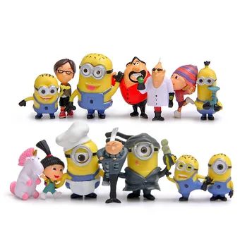 14 pcs PVC Minions nicknack fridge magnet Miniature landscape gardening figures home decoration Creative toys gift for kids
14 pcs PVC Minions nicknack fridge magnet Miniature landscape gardening figures home decoration Creative toys gift for kids