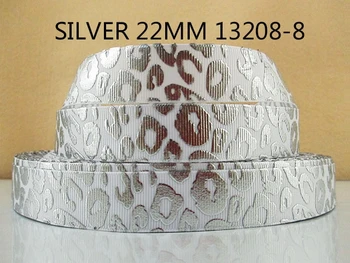 David accessories 7/8" foil silver gold Leopard polyester ribbon 50 yards,DIY handmade materials,50Yc2754
David accessories 7/8" foil silver gold Leopard polyester ribbon 50 yards,DIY handmade materials,50Yc2754