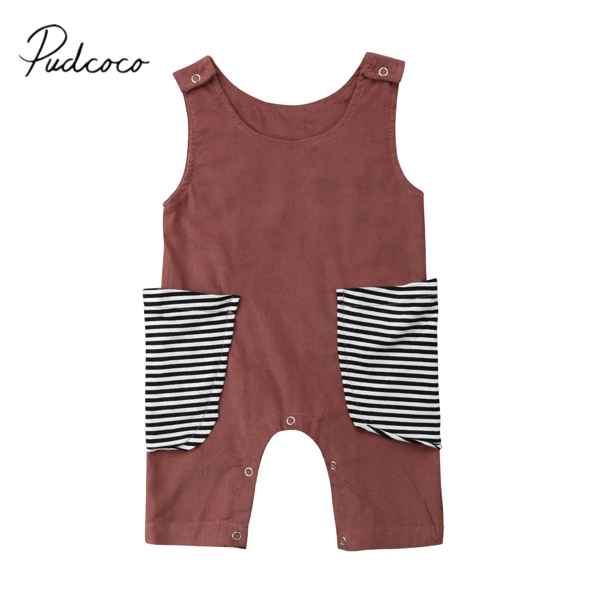 2018 Brand New Cute Newborn Toddler Infant Kids Baby Girls Boys Romper Playsuit Jumpsuit Outfit Pocket Patchwork Clothes Summer
2018 Brand New Cute Newborn Toddler Infant Kids Baby Girls Boys Romper Playsuit Jumpsuit Outfit Pocket Patchwork Clothes Summer