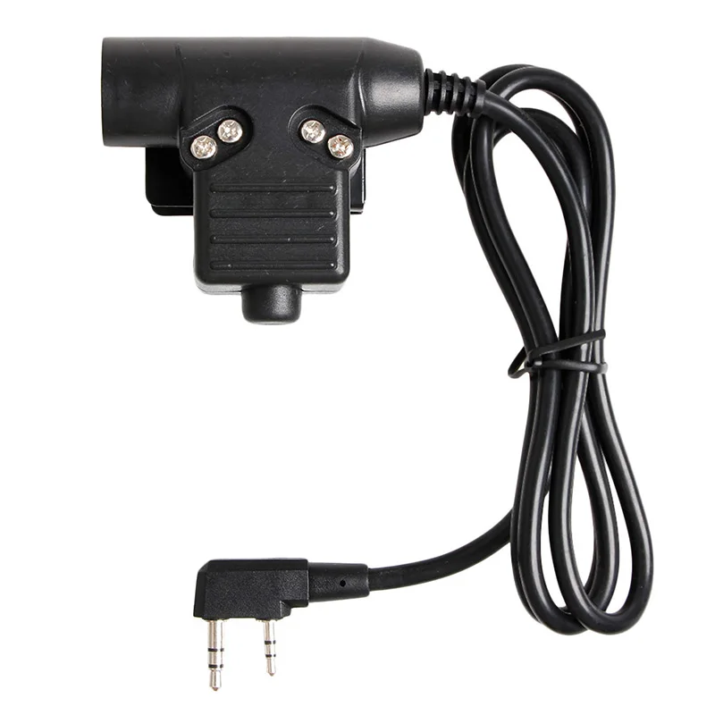 U94 PTT 2Pin connector Adapter Transceiver for KENWOOD TYT BAOFENG 5R Radio Headset
U94 PTT 2Pin connector Adapter Transceiver for KENWOOD TYT BAOFENG 5R Radio Headset
