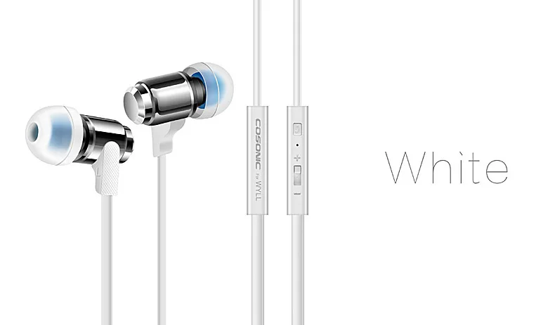 Обычные наушники 3 5 мм модная гарнитура спортивные красивый звук HiFi тяжелый бас