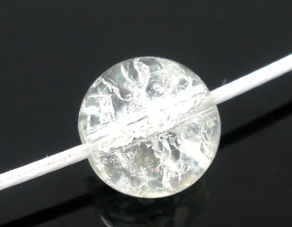 DoreenBeads Glass Loose Beads Round White Crackle About 10mm( 3/8") Dia, Hole: Approx 1.4mm, 25 PCs
DoreenBeads Glass Loose Beads Round White Crackle About 10mm( 3/8") Dia, Hole: Approx 1.4mm, 25 PCs