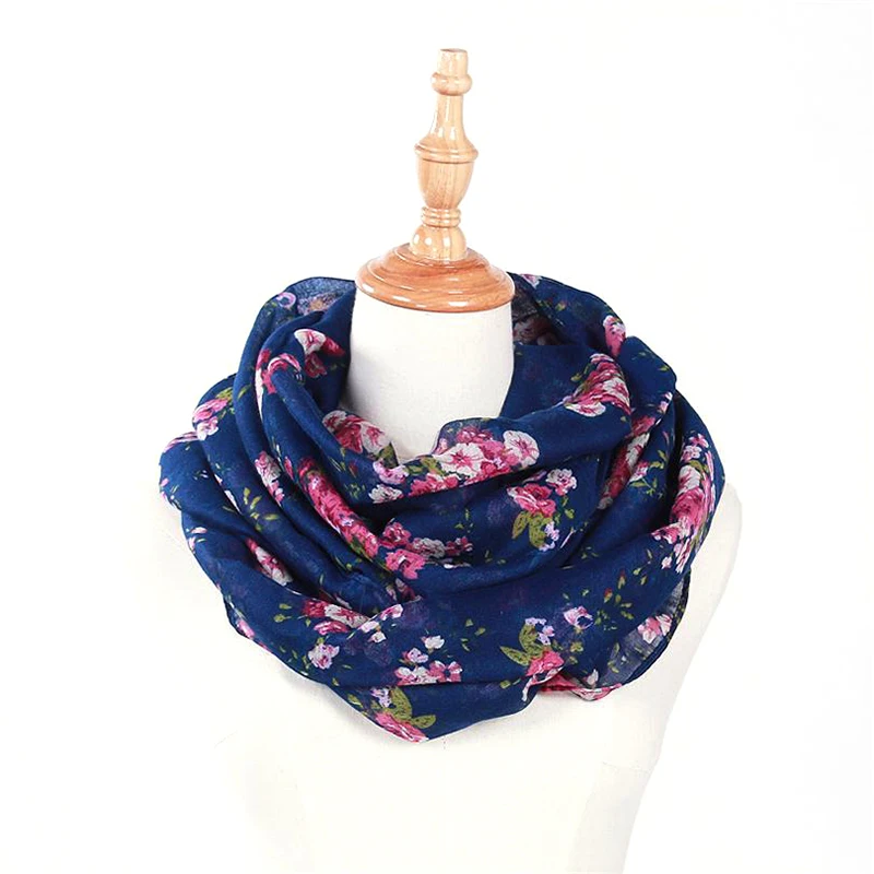 Autumn Spring Fashion Warm Women Flower Loop Scarf Female Small Rose Print Scarves Infinity Shawl Soft Wraps
Autumn Spring Fashion Warm Women Flower Loop Scarf Female Small Rose Print Scarves Infinity Shawl Soft Wraps