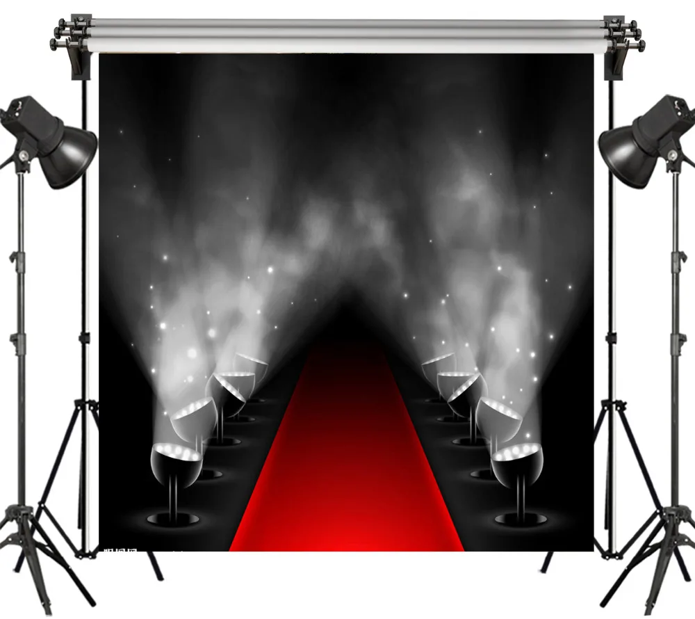 LB Polyester & Vinyl Hollywood Red Carpet Black Background Spotlight Backgrounds For Photo Studio Photography Backdrops Decor
LB Polyester & Vinyl Hollywood Red Carpet Black Background Spotlight Backgrounds For Photo Studio Photography Backdrops Decor