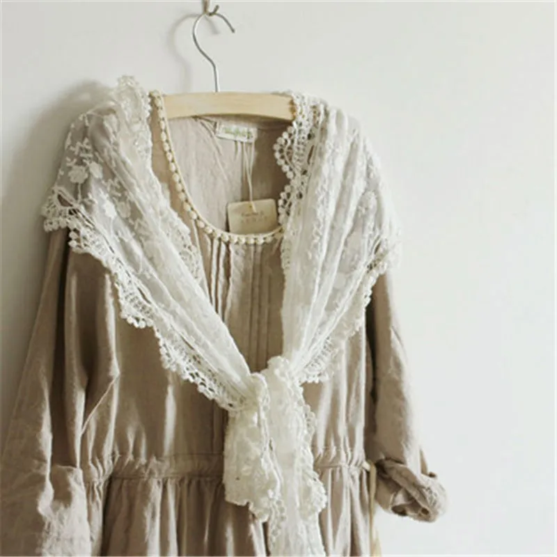 Fashion scarf Women Long Scarf Embroidery Floral Crochet Stylish Mesh Lace Trim Shawl Solid White
Fashion scarf Women Long Scarf Embroidery Floral Crochet Stylish Mesh Lace Trim Shawl Solid White
