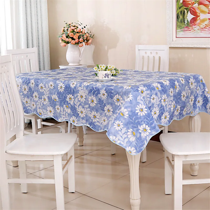 Waterproof and Oilproof PEVA Multi-color Rectangular Round Tablecloth Coffee Table Cover Home Hotel Table Cloth
Waterproof and Oilproof PEVA Multi-color Rectangular Round Tablecloth Coffee Table Cover Home Hotel Table Cloth