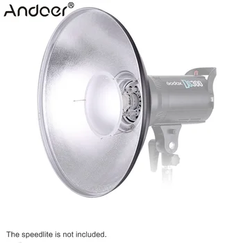 Andoer 41cm Beauty Dish Reflector Photogrophy Light Studio Strobe Lighting Reflector for Bowens Mount Speedlite Flash Light
Andoer 41cm Beauty Dish Reflector Photogrophy Light Studio Strobe Lighting Reflector for Bowens Mount Speedlite Flash Light