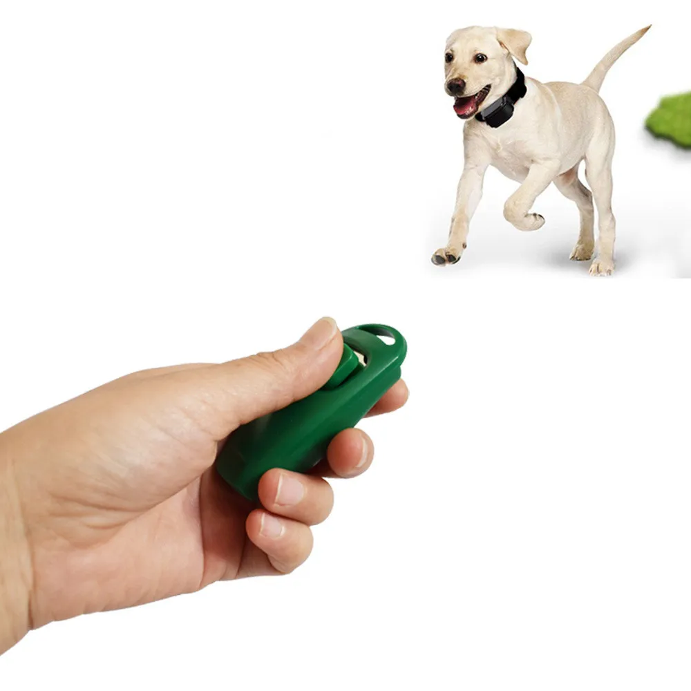 

Combo Dog Clicker & Whistle - Training,Pet Trainer Click Puppy With Guide,With Key Ring LBShipping