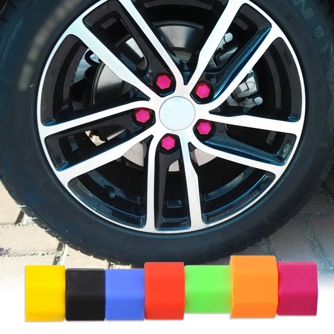 DWCX 20pcs 19mm Silicone Hexagonsal Car Wheel Lug Nut Bolt Cover Protective Tyre Valve Screw Cap for Mazda 3 BMW E46 E9Audi A4
DWCX 20pcs 19mm Silicone Hexagonsal Car Wheel Lug Nut Bolt Cover Protective Tyre Valve Screw Cap for Mazda 3 BMW E46 E9Audi A4