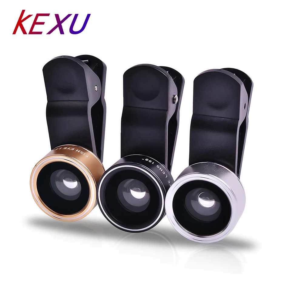 KEXU 3 in 1 Fish eye Lens selfie Wide Angle mobile phone fisheye Lenses For iPhone 5 7 6 plus ipad Smartphone Camera lens
KEXU 3 in 1 Fish eye Lens selfie Wide Angle mobile phone fisheye Lenses For iPhone 5 7 6 plus ipad Smartphone Camera lens