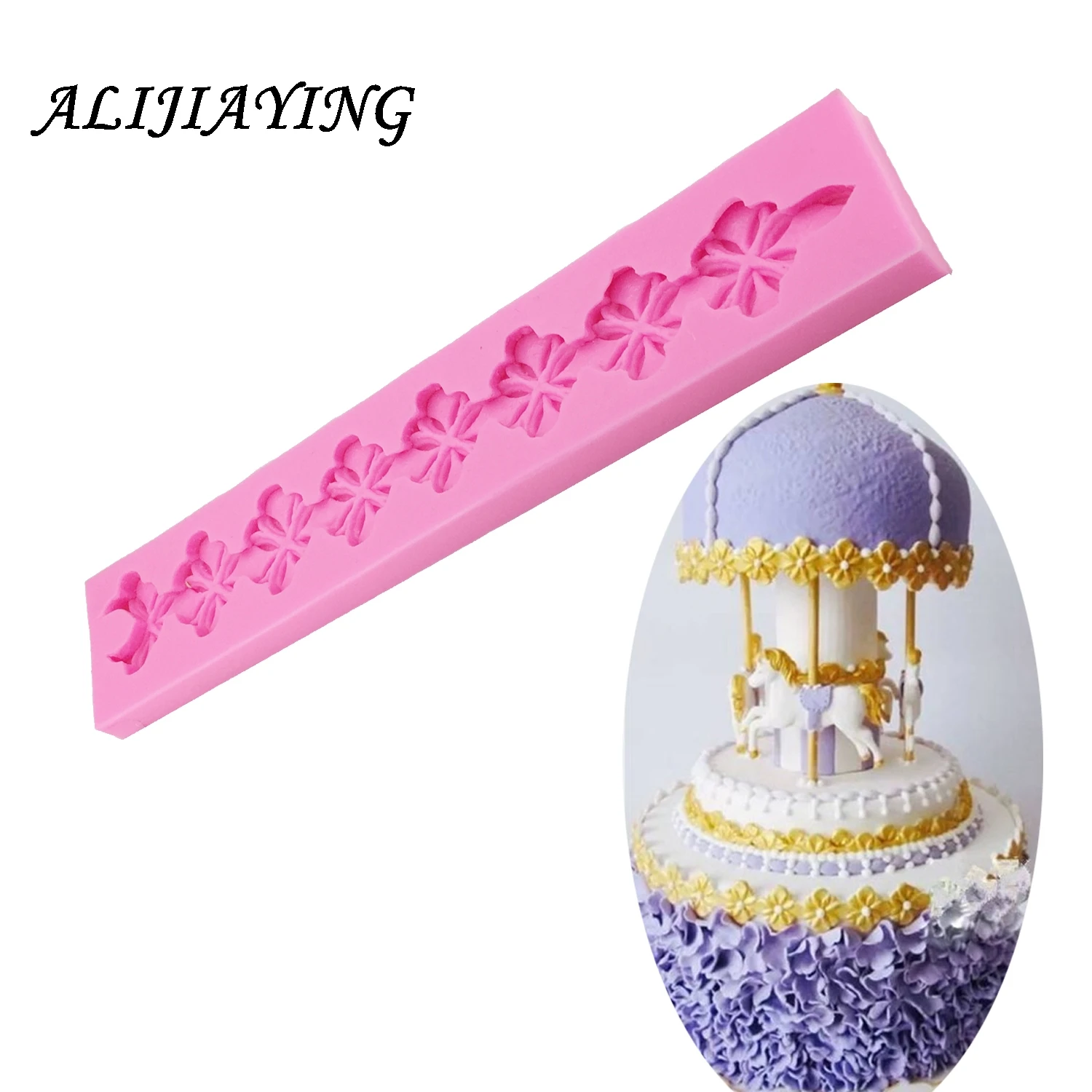 Chocolate lace Mold Flower Mold Silicone Cake border Decorating Mould Pastry Tools formas de silicone Kitchen D0800
Chocolate lace Mold Flower Mold Silicone Cake border Decorating Mould Pastry Tools formas de silicone Kitchen D0800