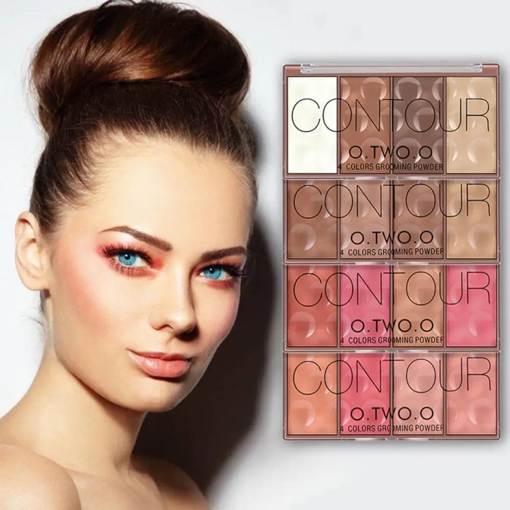 O.TWO.O Makeup Professional 4 Colors Matte Bronzer Highlighter Powder Contour Palette Cheek V Face Decorate Free Shipping
O.TWO.O Makeup Professional 4 Colors Matte Bronzer Highlighter Powder Contour Palette Cheek V Face Decorate Free Shipping