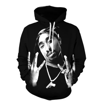 Men/Women Fashion Sweatshirt Hoodie Cool Creative 3D Print Black Tupac 2Pac Rap Singer Hot Style Hip Hop Streetwear Jacket
Men/Women Fashion Sweatshirt Hoodie Cool Creative 3D Print Black Tupac 2Pac Rap Singer Hot Style Hip Hop Streetwear Jacket
