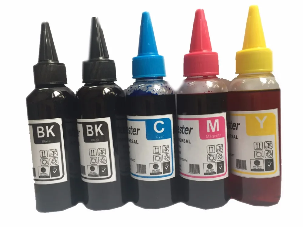 

vilaxh 500ML PGI-570 CLI-571 Refill Dye Ink For Canon Pixma MG5750 MG5751 MG5752 MG5753 MG6850 MG6851 MG6852 MG6853 Printer Ink