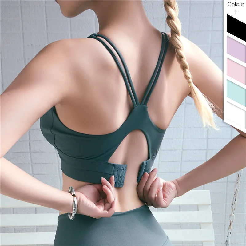 High Support Sports Bra Top Women Hollow Out Padded Yoga Bras Fitness Gym Bra Crop Tops Soutien Gorge Sport Bh Active Wear
High Support Sports Bra Top Women Hollow Out Padded Yoga Bras Fitness Gym Bra Crop Tops Soutien Gorge Sport Bh Active Wear